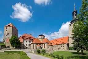 Castle Querfurt red roof