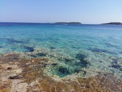 beautiful sea breeze on the beach