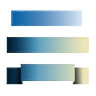 variety of gradient banners