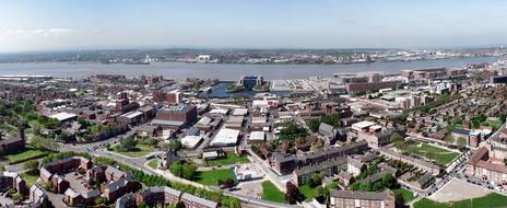 impressively beautiful Liverpool Cityscape