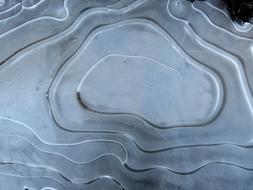 Ice Puddle Spiral