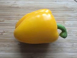 Healthy yellow peppers