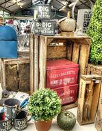 Market Stall Dig For Victory