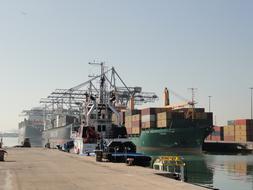 Port Barcelona Containers