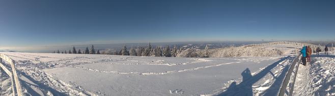 Panorama Winter Snow