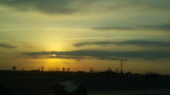 Sun Clouds In The