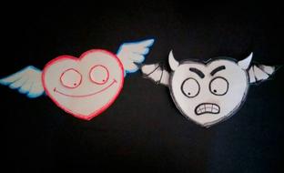good vs bad evil vs good