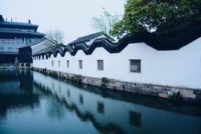 Wuzhen Reflection of wall