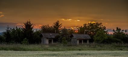 Country In The Evening Loneliness