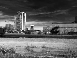 old photo of the city