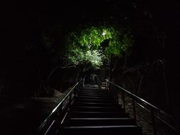 Night Stairs Nightshot