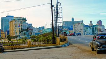 Havana Cuba street car