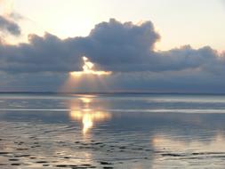 Clouds Sun Sea