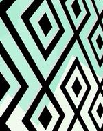 green chevron art texture