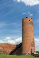 red Castle Tower Sky