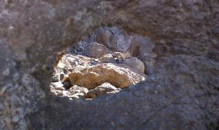 big hole in the rock