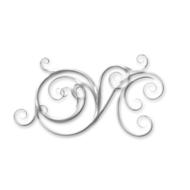 silver flourish invitations special