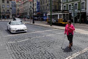 Road Elder Lady