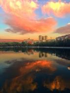 Sky Burning Clouds