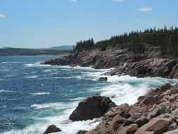 Ocean Coast rocks scenery