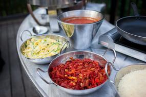 Wedding Reception Pasta Bar