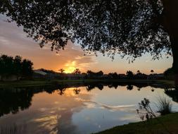 Sunrise Lake Water