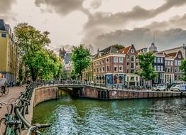 impressively beautiful Amsterdam Canal