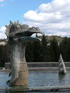 Sculpture Dragon Art The