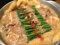 vegetable broth with sesame