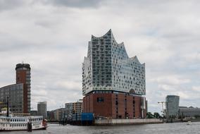 Hamburg Port Elbe Philharmonic hall