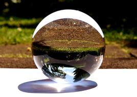 Glaskugeln Mirroring Garden