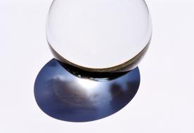 Glass Ball Mirroring Light