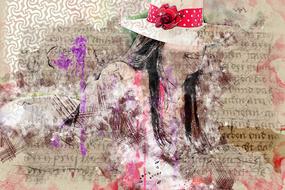 art collage design colorful color