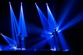 Concert Music blue light