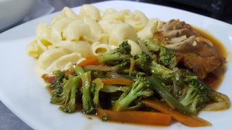 Vegetarian Macaroni Beef macro