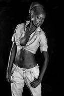 Model Beautiful Portrait
