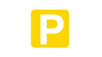 parking symbol shield warning note