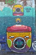 Street Art Graffiti Wall