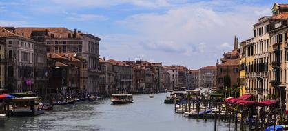 River and Houses