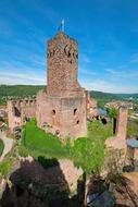 photo of a medieval castle in Wurttemberg, Germany