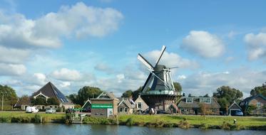 airmill in the village
