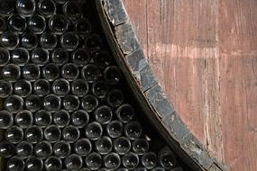 Vineyard Bottles Wine