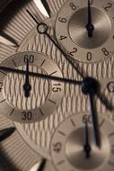 stylish dial as background