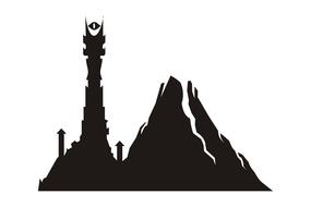 mordor volcano mountain of destiny