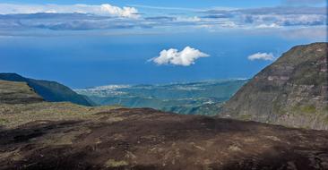 Reunion Coast Volcano Volcanic