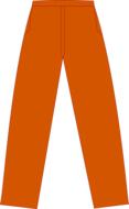 pants yellow cloth
