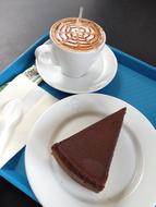 sweet coffee and cake