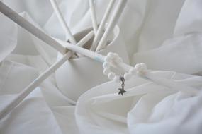 White Fabric elements