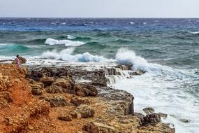 Rocky Coast Waves