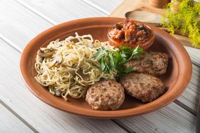 meat noodles